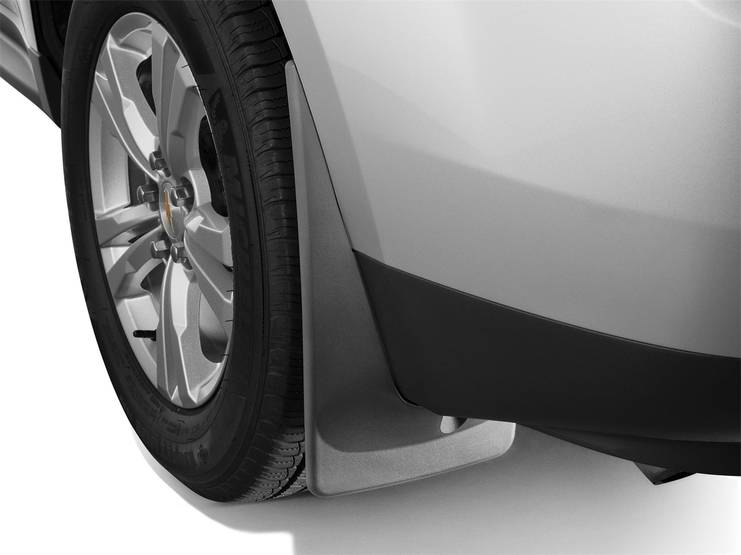 Weathertech 120122 MudFlap No-Drill DigitalFit®; Black; Dually; Weathertech 120122