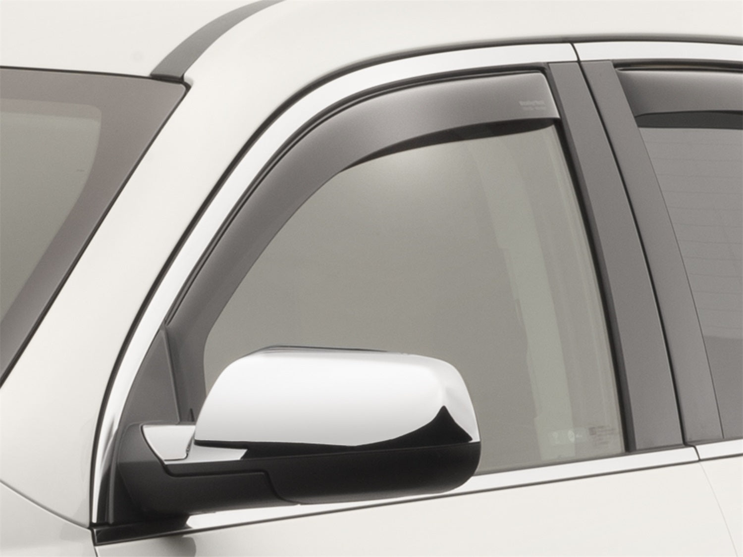 Weathertech 82520IM Side Window Deflector; Front And Rear; Dark Tint; Weathertech 82520IM