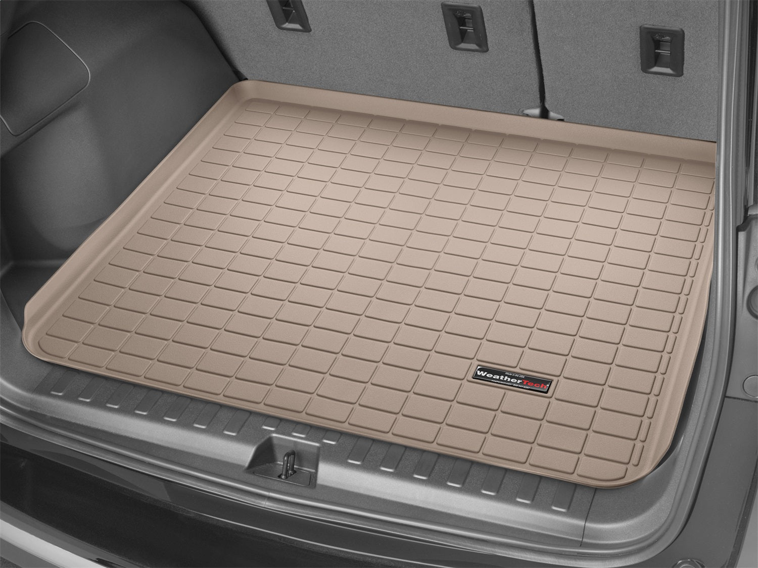 Weathertech 411109 Cargo Liner; Tan; Behind 2nd Row Seating; Weathertech 411109