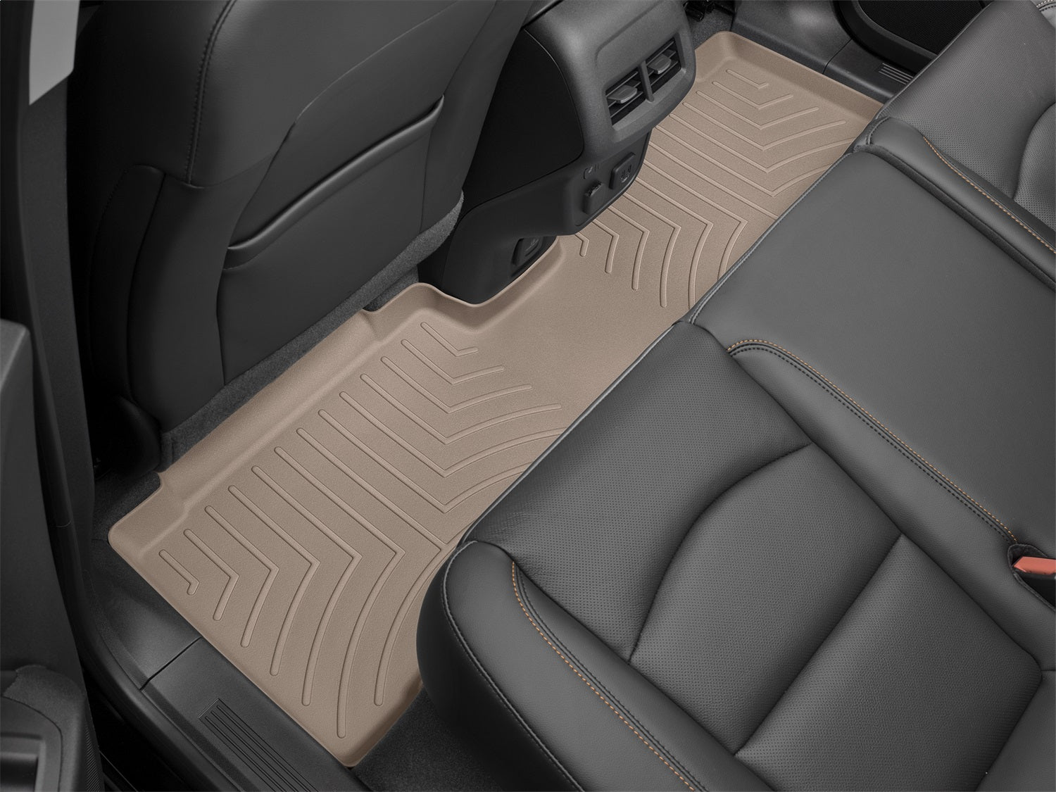 Weathertech 4511822 FloorLiner™ DigitalFit®; Tan; Rear; 2 Piece; Weathertech 4511822