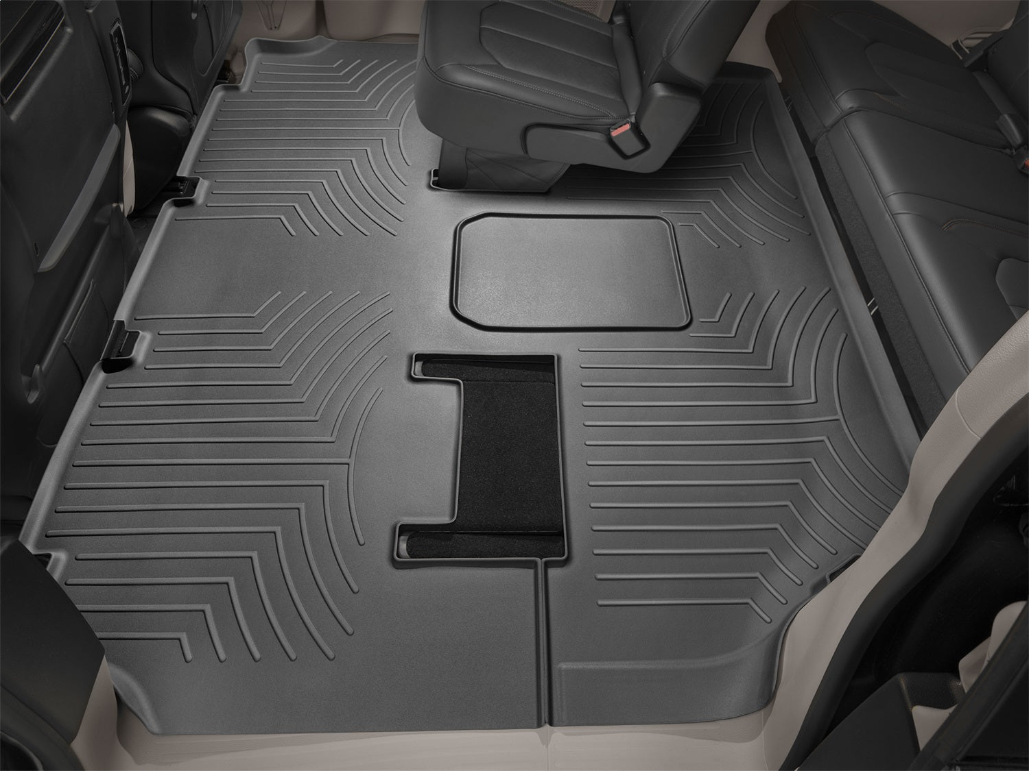 Weathertech 444962IM FloorLiner™ HP; Black; Rear; 2 Pcs.; Weathertech 444962IM