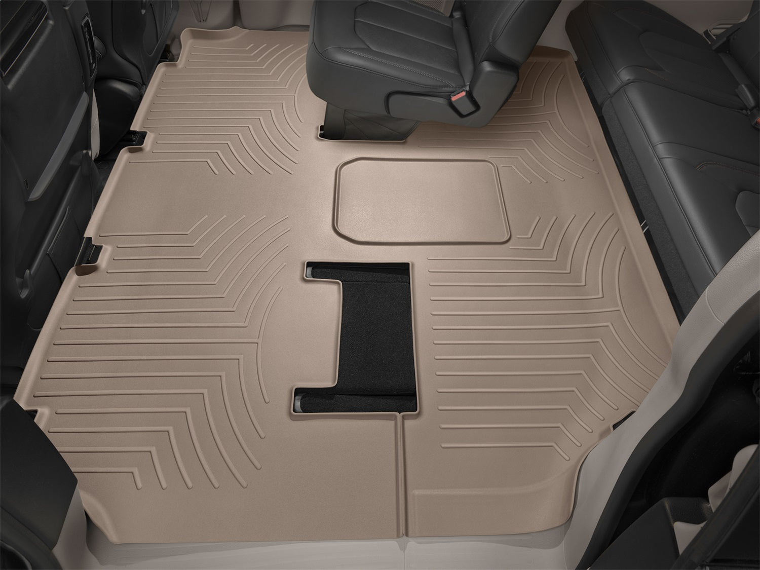 Weathertech 4512302 FloorLiner™ DigitalFit®; Tan; Rear; Weathertech 4512302