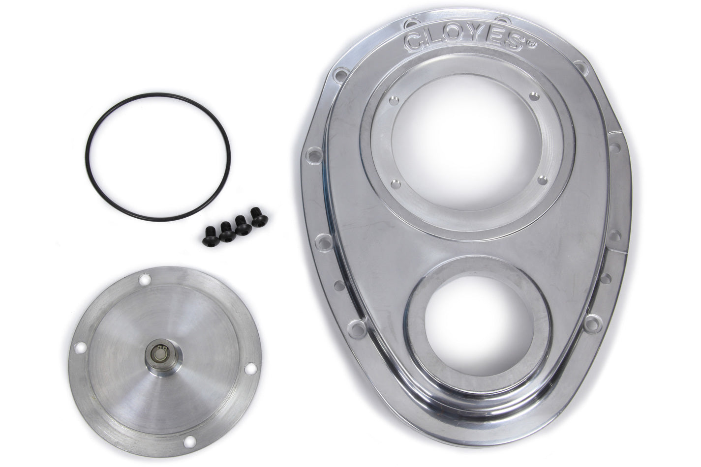 Cloyes 9-221 Aluminum Timing Cover - SBC 2pc. Cloyes 9-221