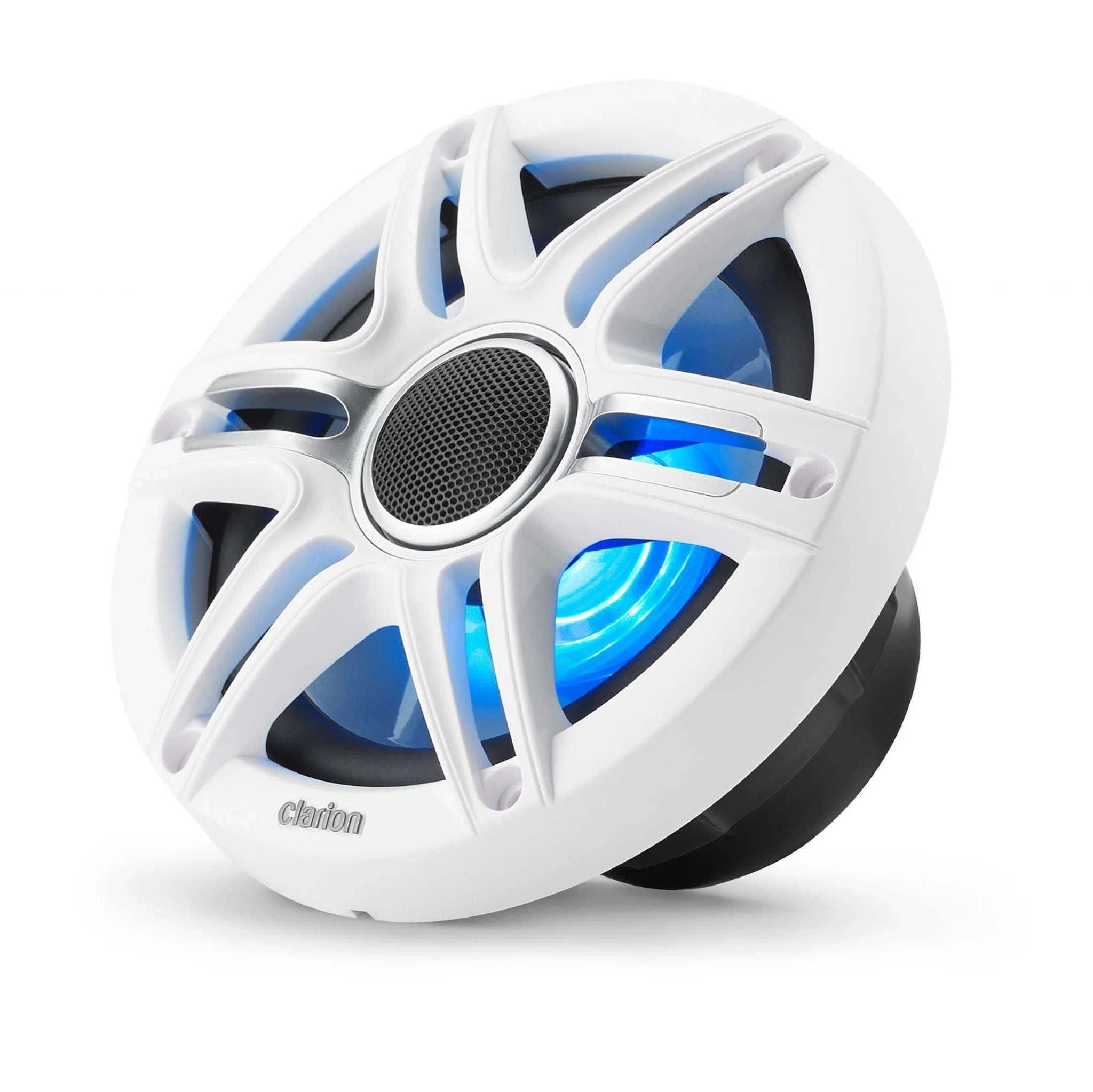 Clarion CMSP-651RGB-SWG 6.5" MARINE SPEAKER W/ Clarion CMSP-651RGB-SWG
