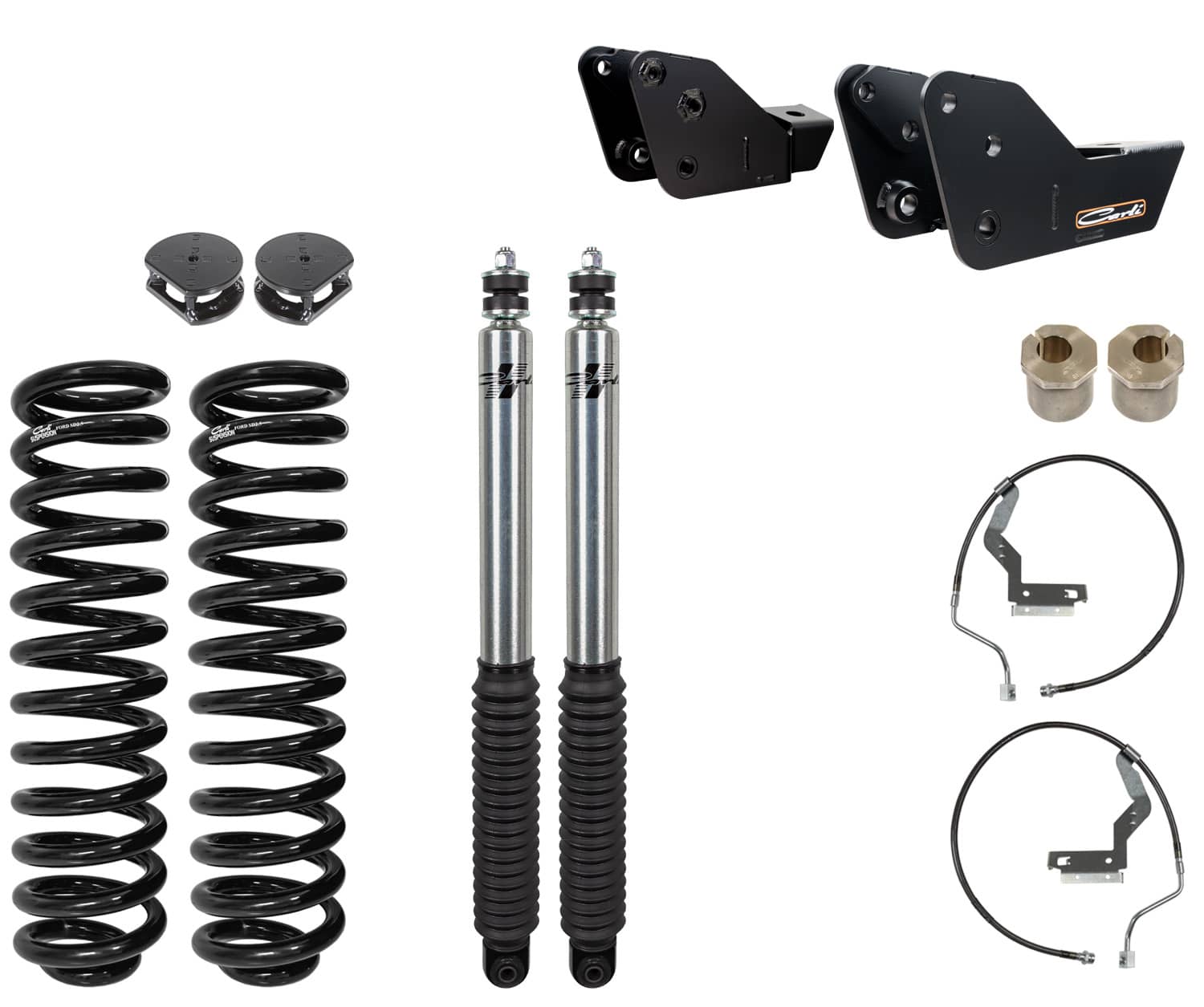 Carli Suspension CS-FLVL-SIG-23-GAS 3.5" LIFT LEVELING SYSTEM | 23-26 SUPER DUTY 4WD GAS Carli Suspension CS-FLVL-SIG-23-GAS