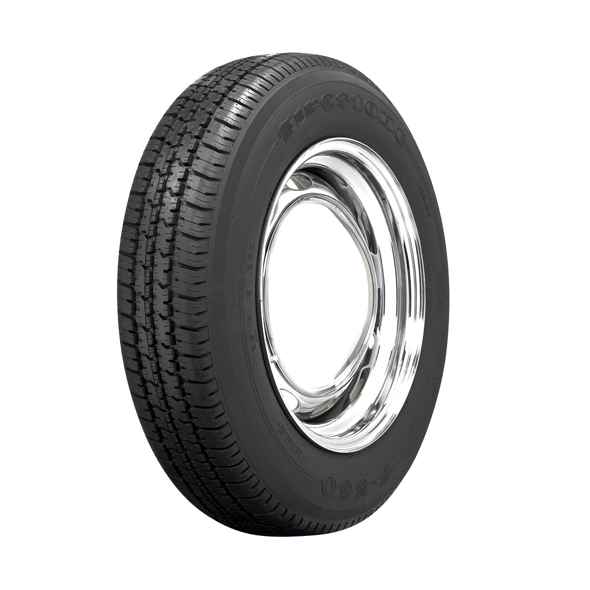 Coker 56047 Firestone Tire F560 155R15 Coker 56047