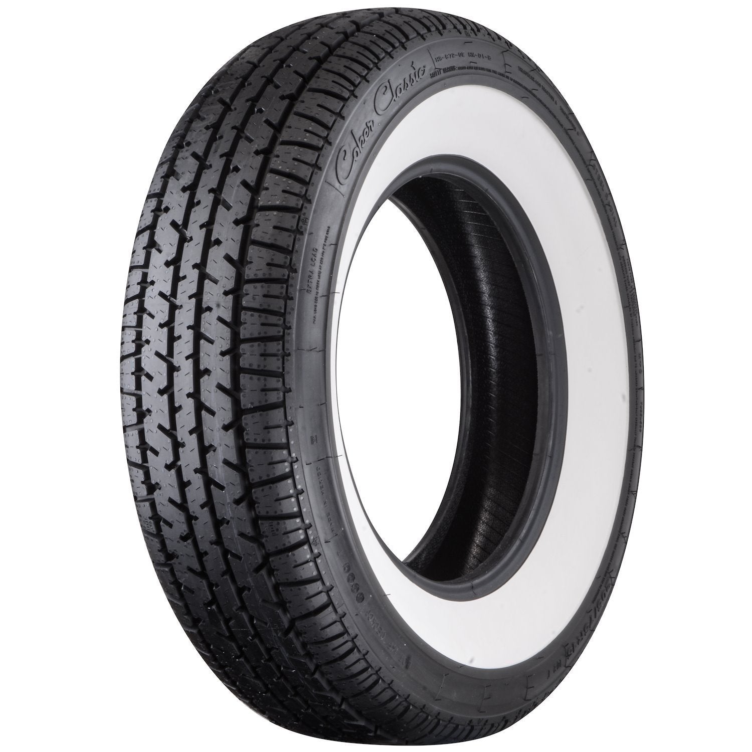 Coker 737110 Tire P205/75R15 Classic SS 2-1/2 WW Coker 737110