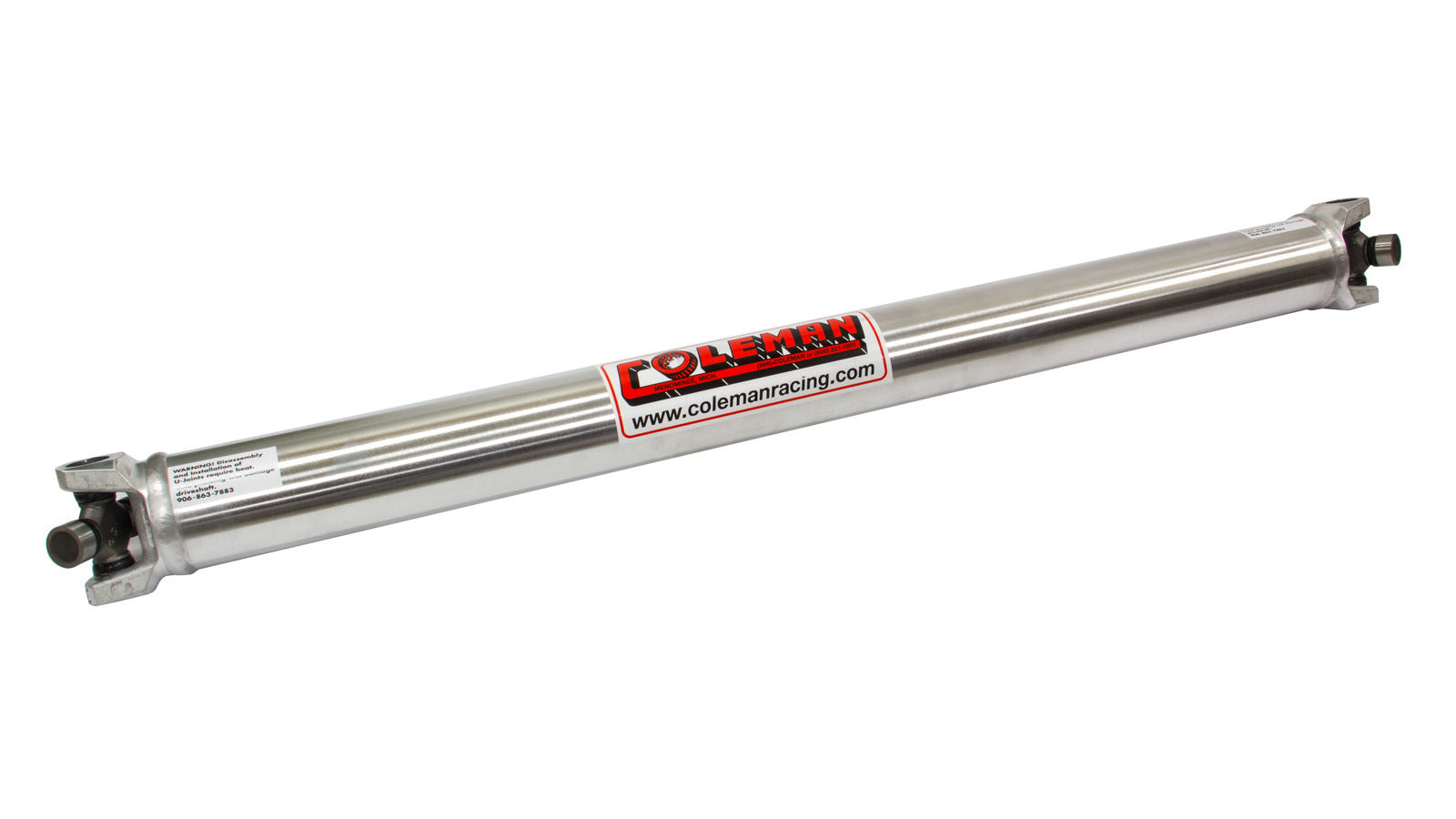 Coleman Machine 16631 Alum. Driveshaft 49.5in Coleman Machine 16631