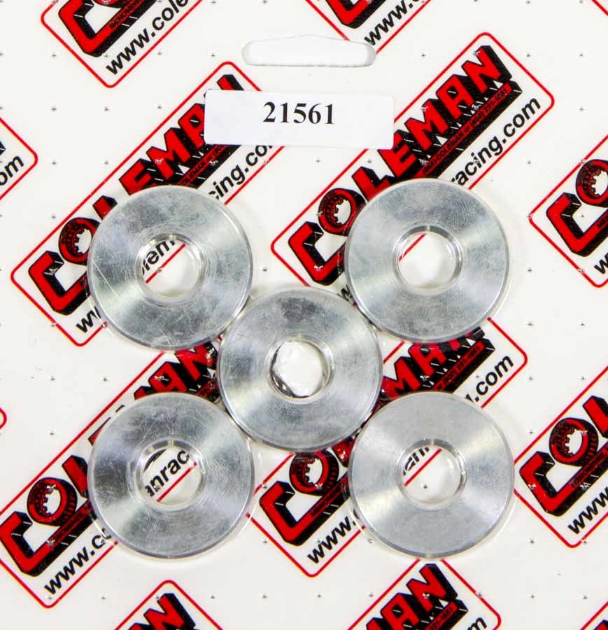 Coleman Machine 21561 Screw On Wide 5 Wheel Spacer 1/4in- 5 pack Coleman Machine 21561