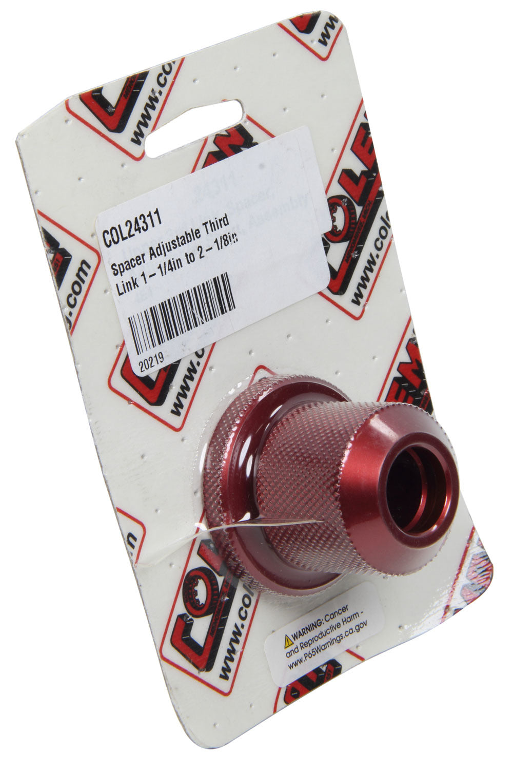 Coleman Machine 24311 Spacer Adjustable Third Link 1-1/4in to 2-1/8in Coleman Machine 24311
