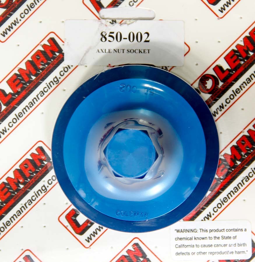 Coleman Machine 850-002 Spindle Nut Socket SCP/ GN TAB STYLE Coleman Machine 850-002