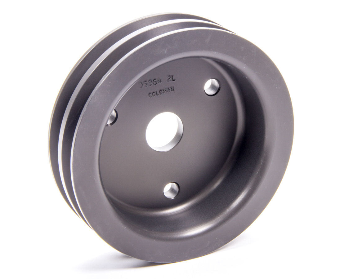 Coleman Machine DS-364-2L SBC Alum Lower Pulley Coleman Machine DS-364-2L