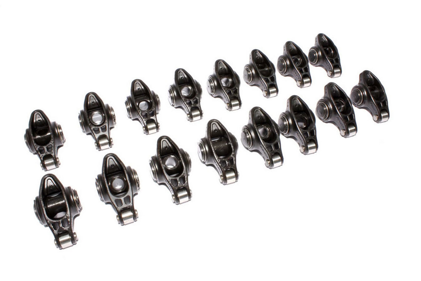 COMP Cams 1602-16 SBC Rocker Arm Set - 1.6 Ratio 3/8 Stud COMP Cams 1602-16