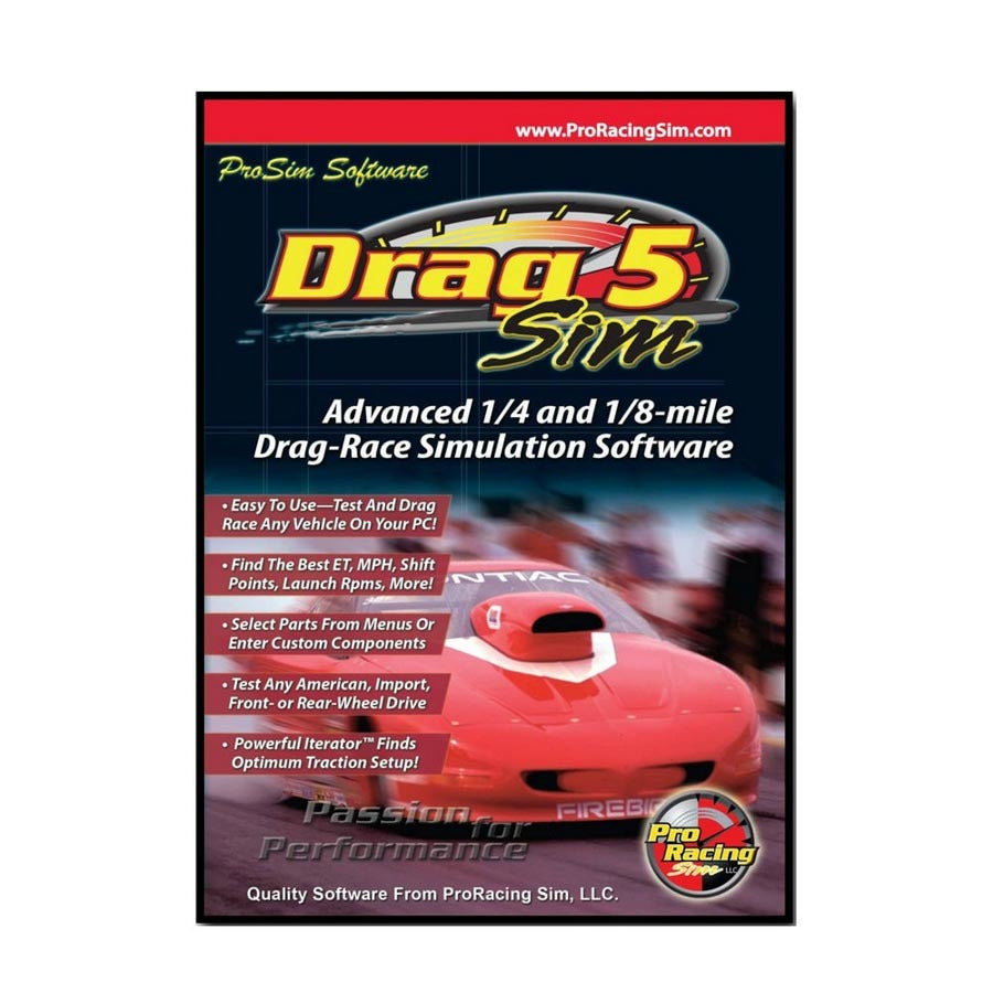 COMP Cams 181601 Software - Drag Sim 5 COMP Cams 181601