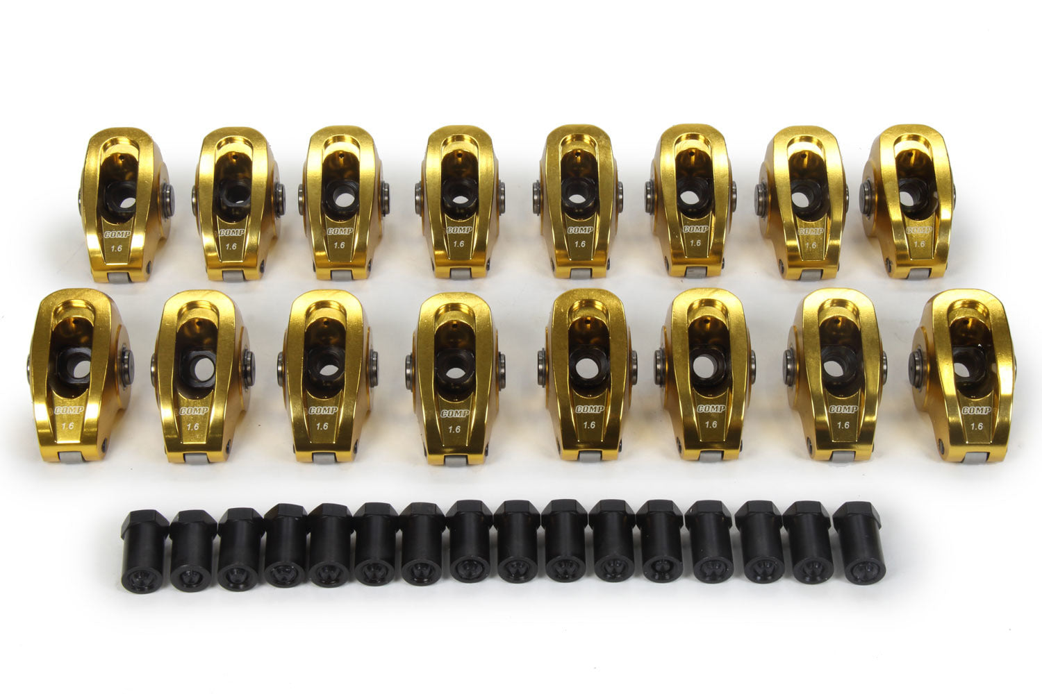 COMP Cams 19043-16 SBF Ultra Gold R/A's - 1.6 Ratio 3/8 Stud COMP Cams 19043-16