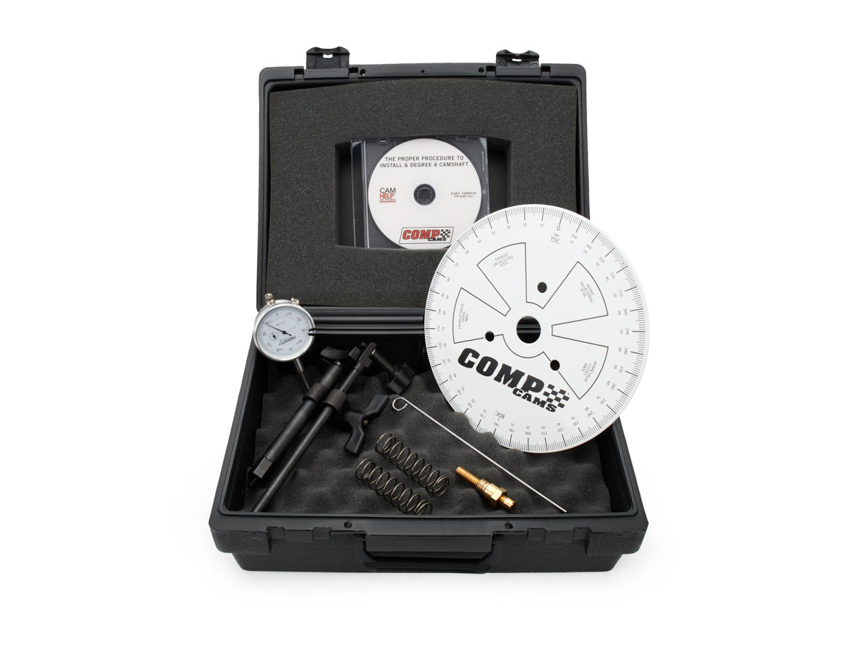 COMP Cams 4796CPG Cam Degree Kit With Cylinder Heads On COMP Cams 4796CPG