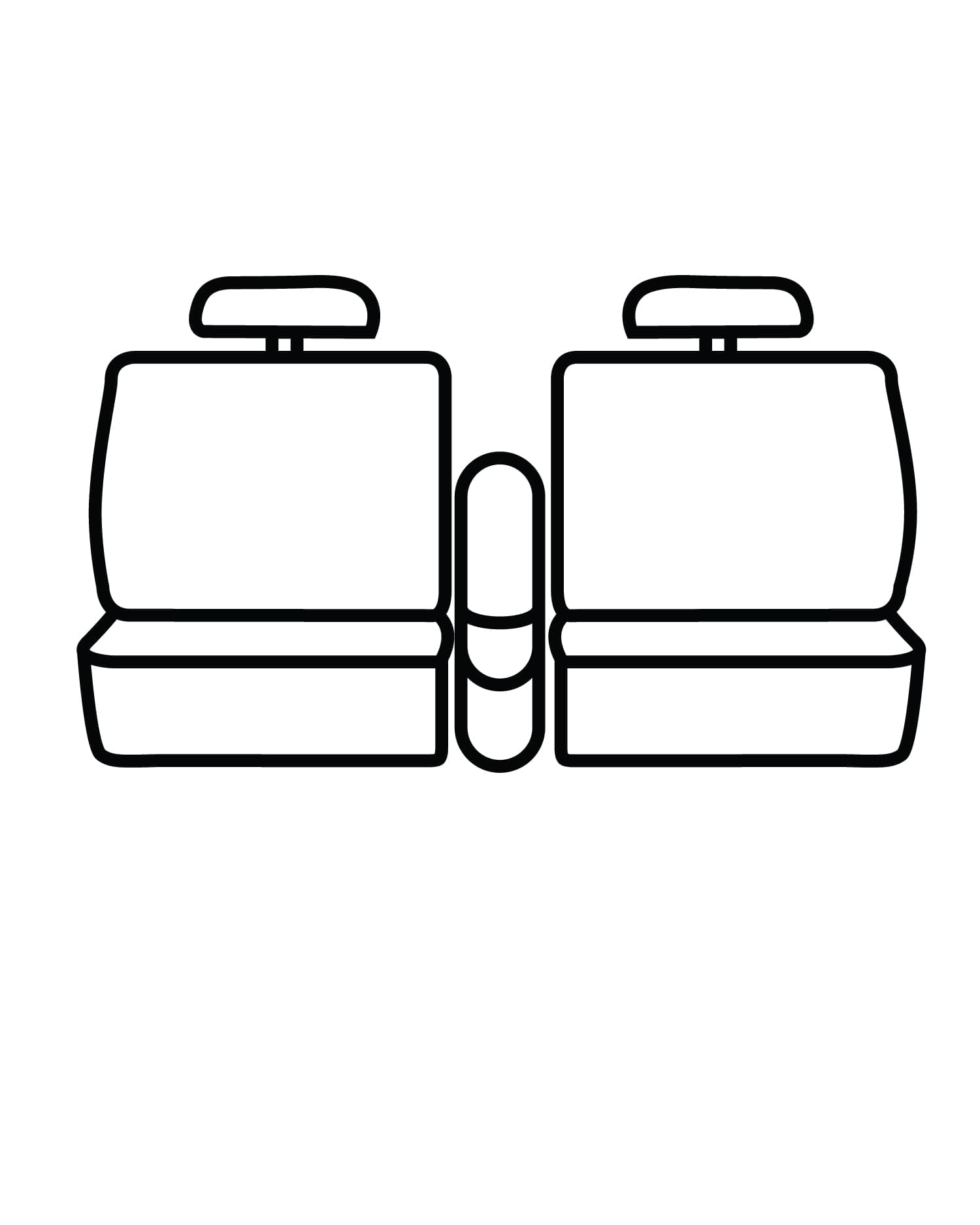 Covercraft SSC3372CAGY 40/20/40 FRONT SEAT COVER 06-09 DODGE RAM 2500/3500 Covercraft SSC3372CAGY