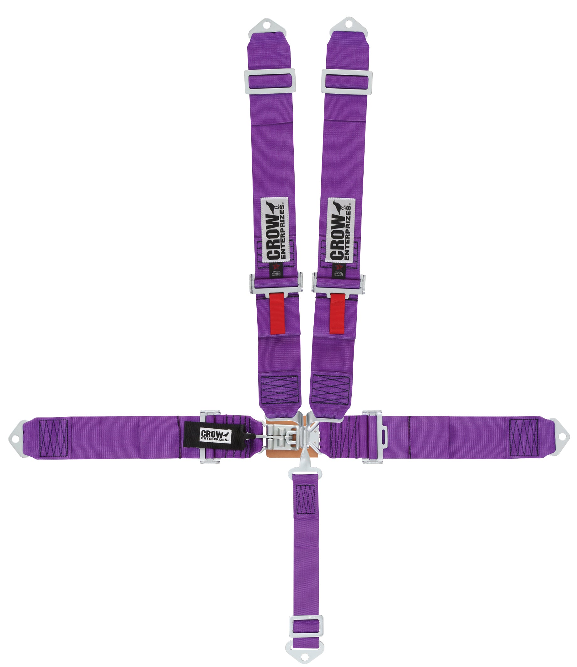crow safety 11005 5-Pt Harness Small Latch Purple Bolt In Pull Down crow safety 11005