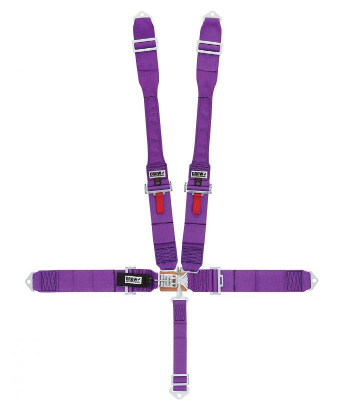 crow safety 11005DB 5-Way L&L 52in Lap Belt- Indiv Dog Bone  Harness crow safety 11005DB