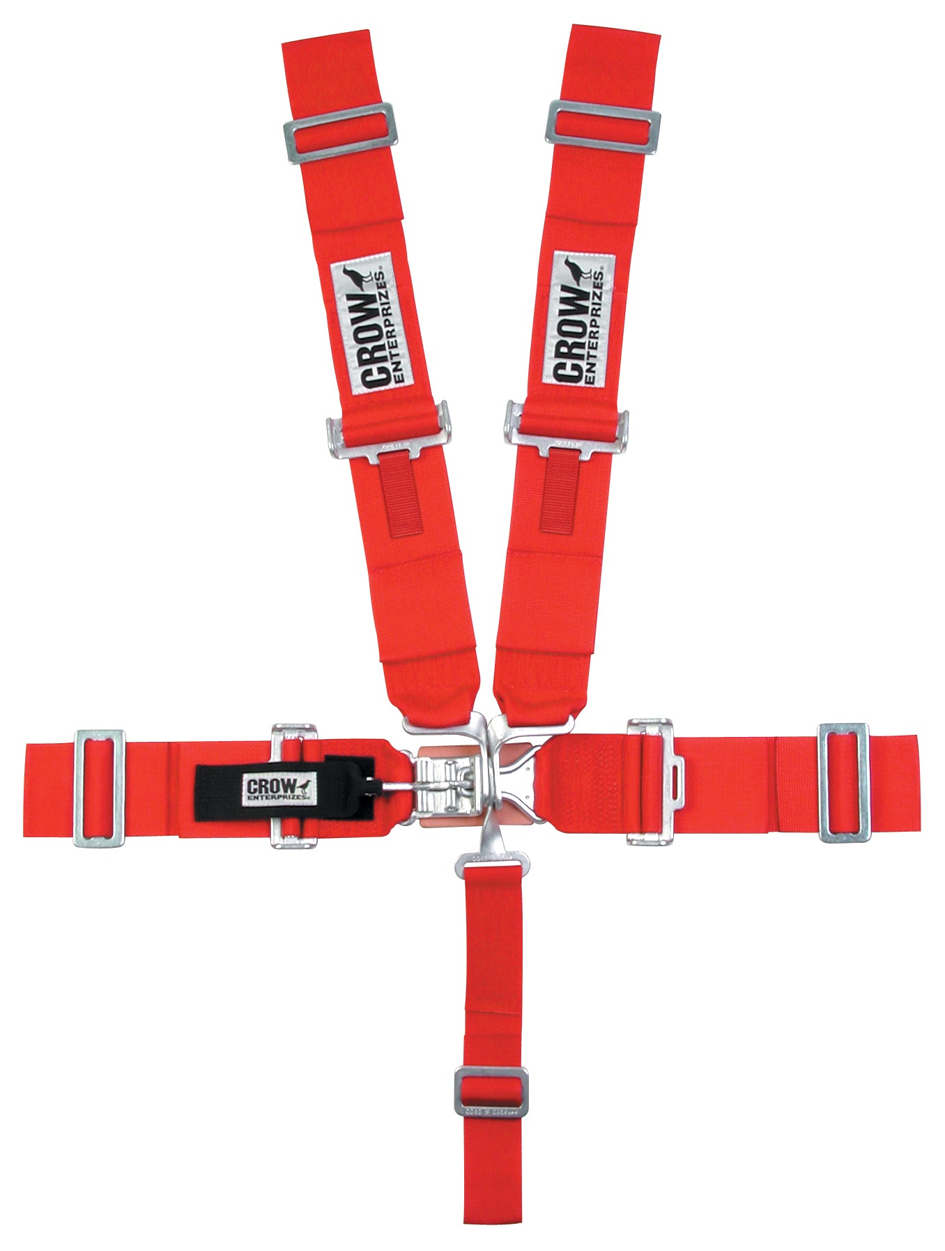 crow safety 11012 5-Pt Harness Small Latch RD Wrap Around Pull Down crow safety 11012