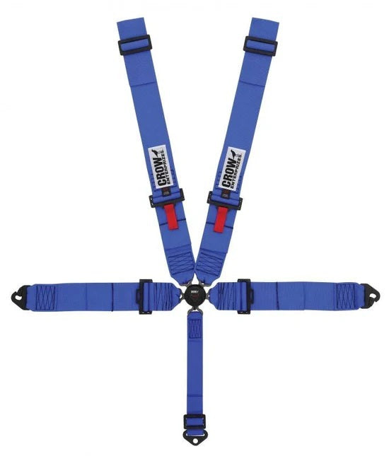crow safety 11143B 5-Way 3in Kam Lock 52in Lap Belt Pull-down Clip- crow safety 11143B