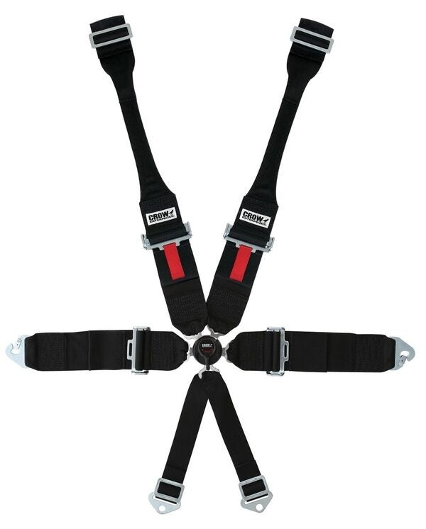 crow safety 11144-6DB 6 Way Kam Lock Clip In Pull Down Black crow safety 11144-6DB