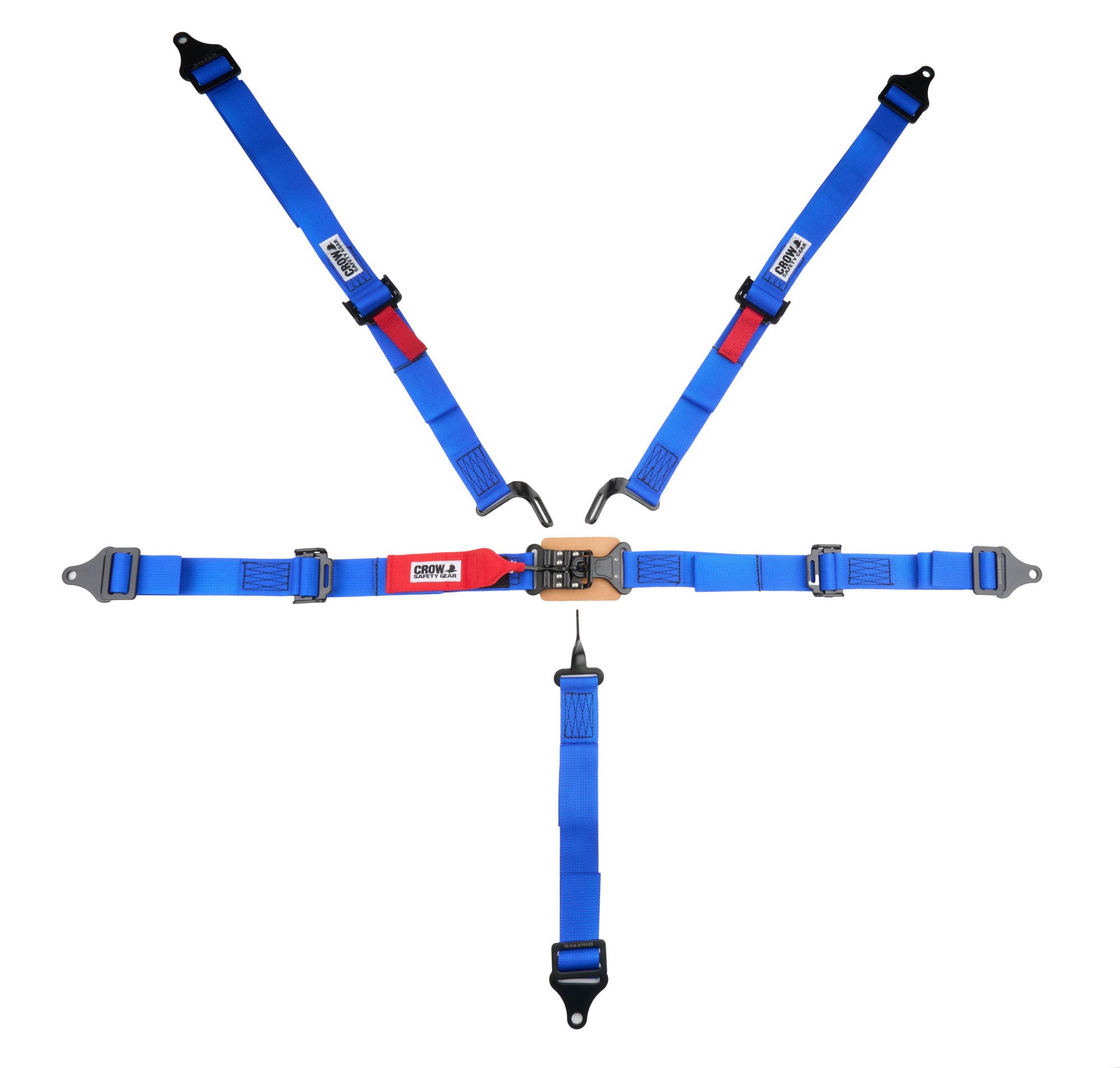 crow safety 11183AB 5 - Way 2in L&L Pull Up All Way Blue crow safety 11183AB