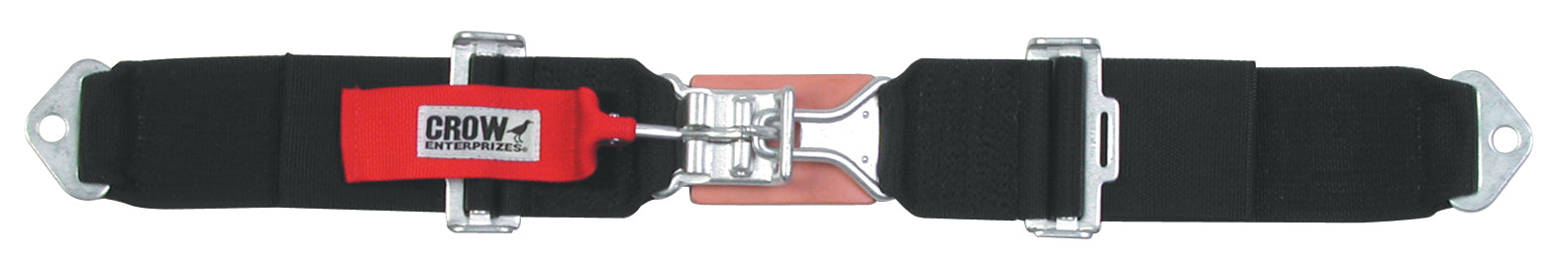 crow safety 11224 Seat Belt 3in Wide 50in Long Bolt In Black crow safety 11224