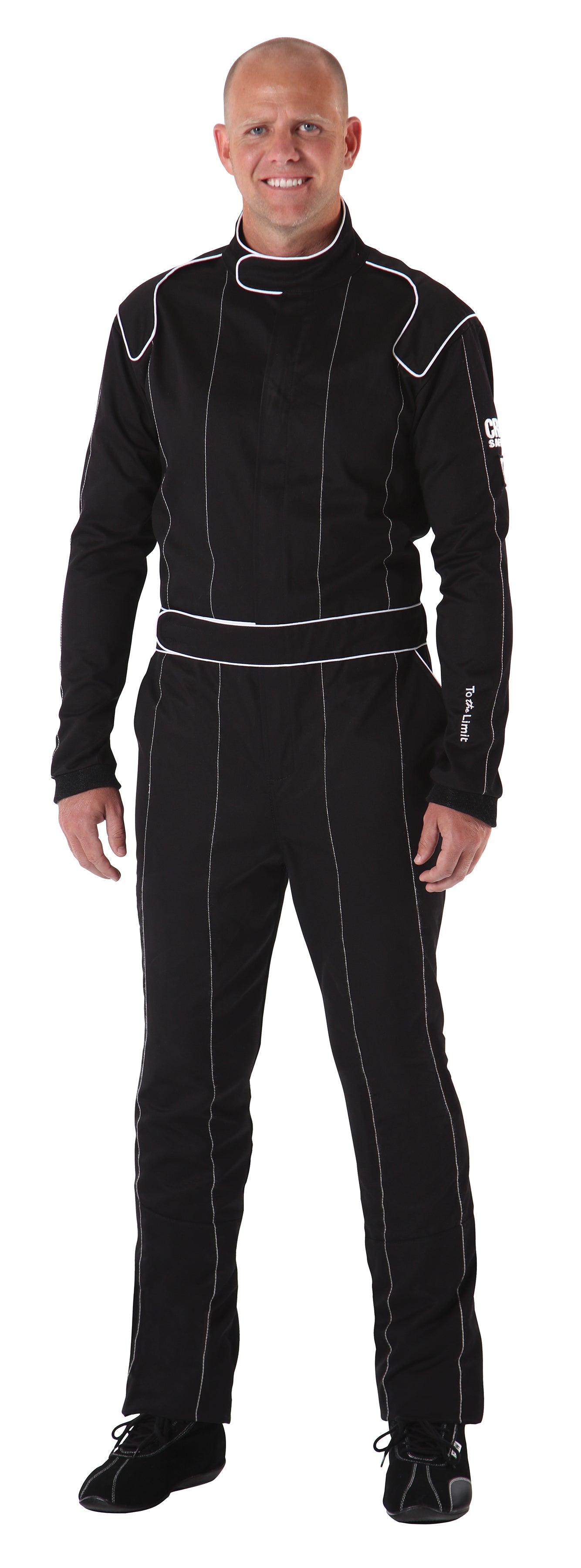 crow safety 23004 Proban Suit Small BLACK SFI-3.2A/1 Style  Legacy crow safety 23004