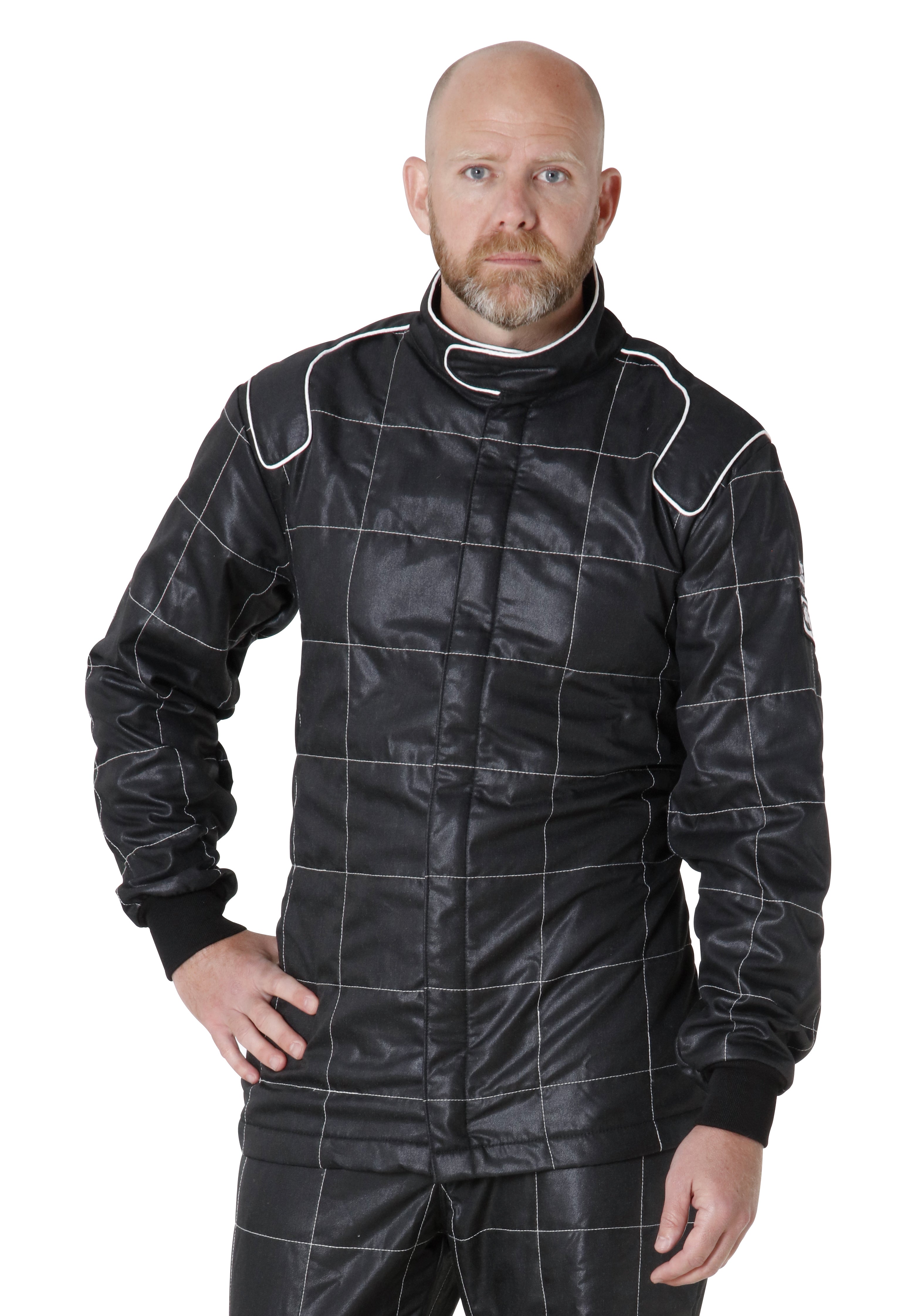 crow safety 28034 Jacket 2-Layer Proban Black XL crow safety 28034