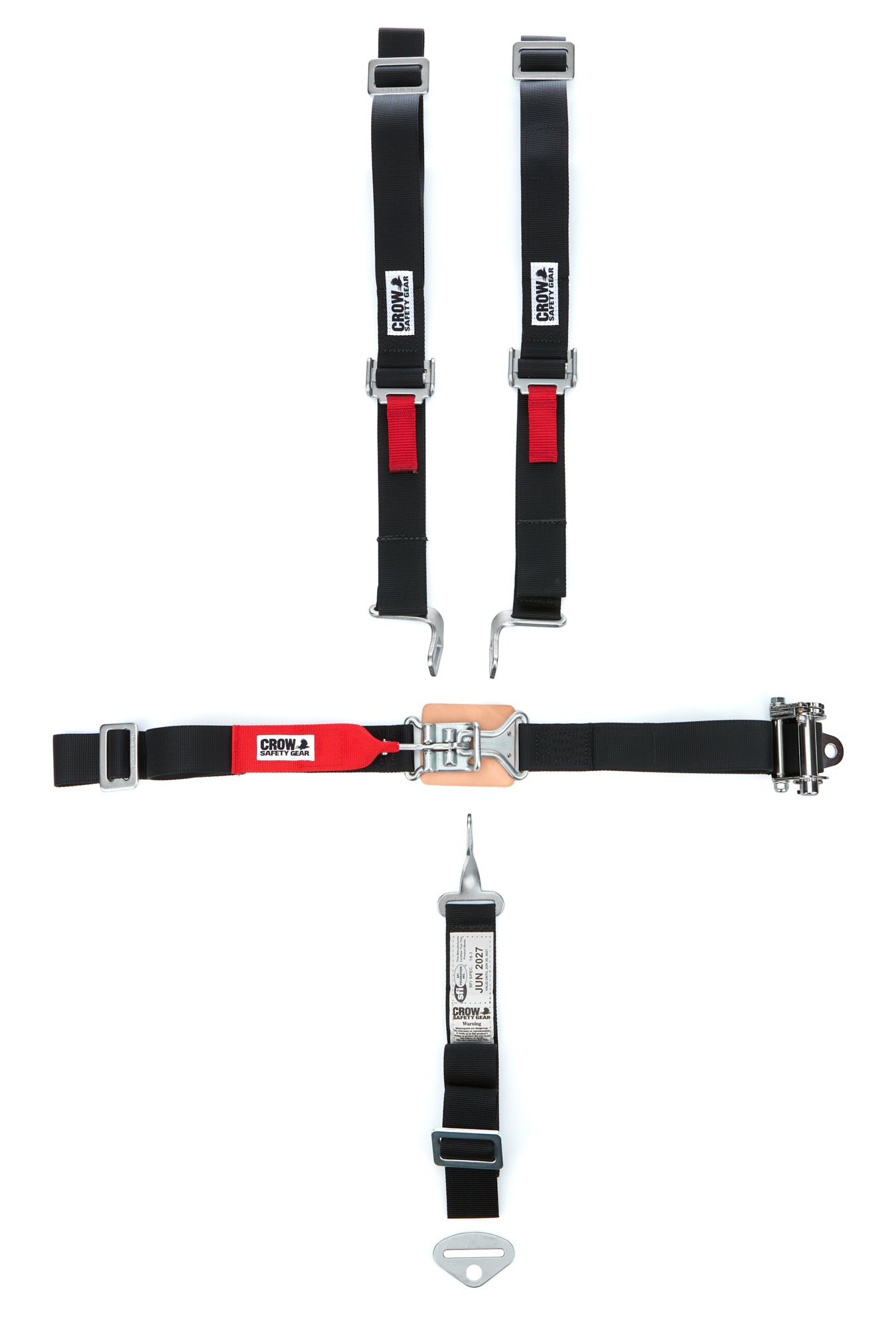 crow safety 40044-2 2in Ratchet  5-Way Restr aint.Latch & Link  Right crow safety 40044-2