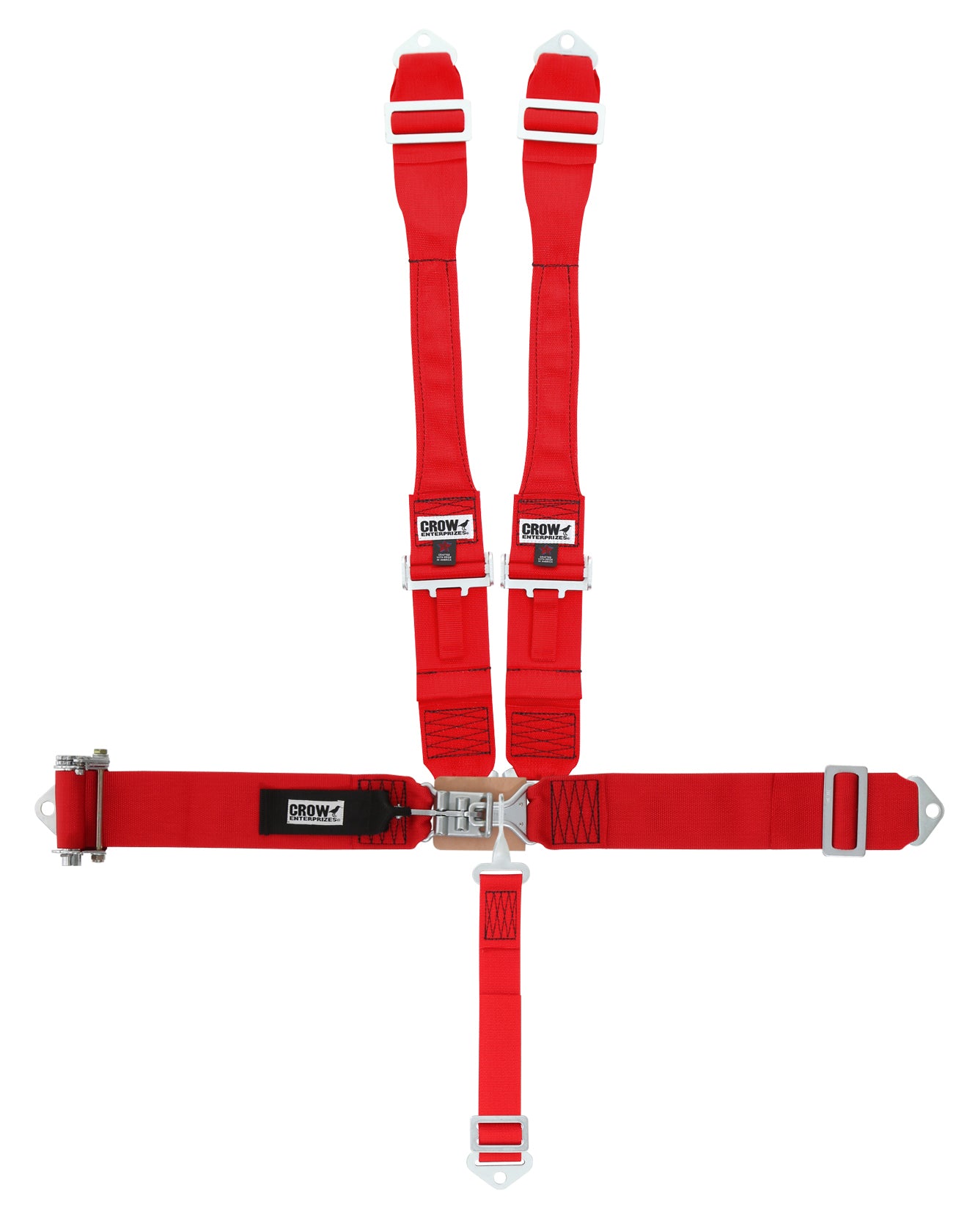 crow safety 40072 Seat Belts Ratchet On Right For Hans 3in crow safety 40072
