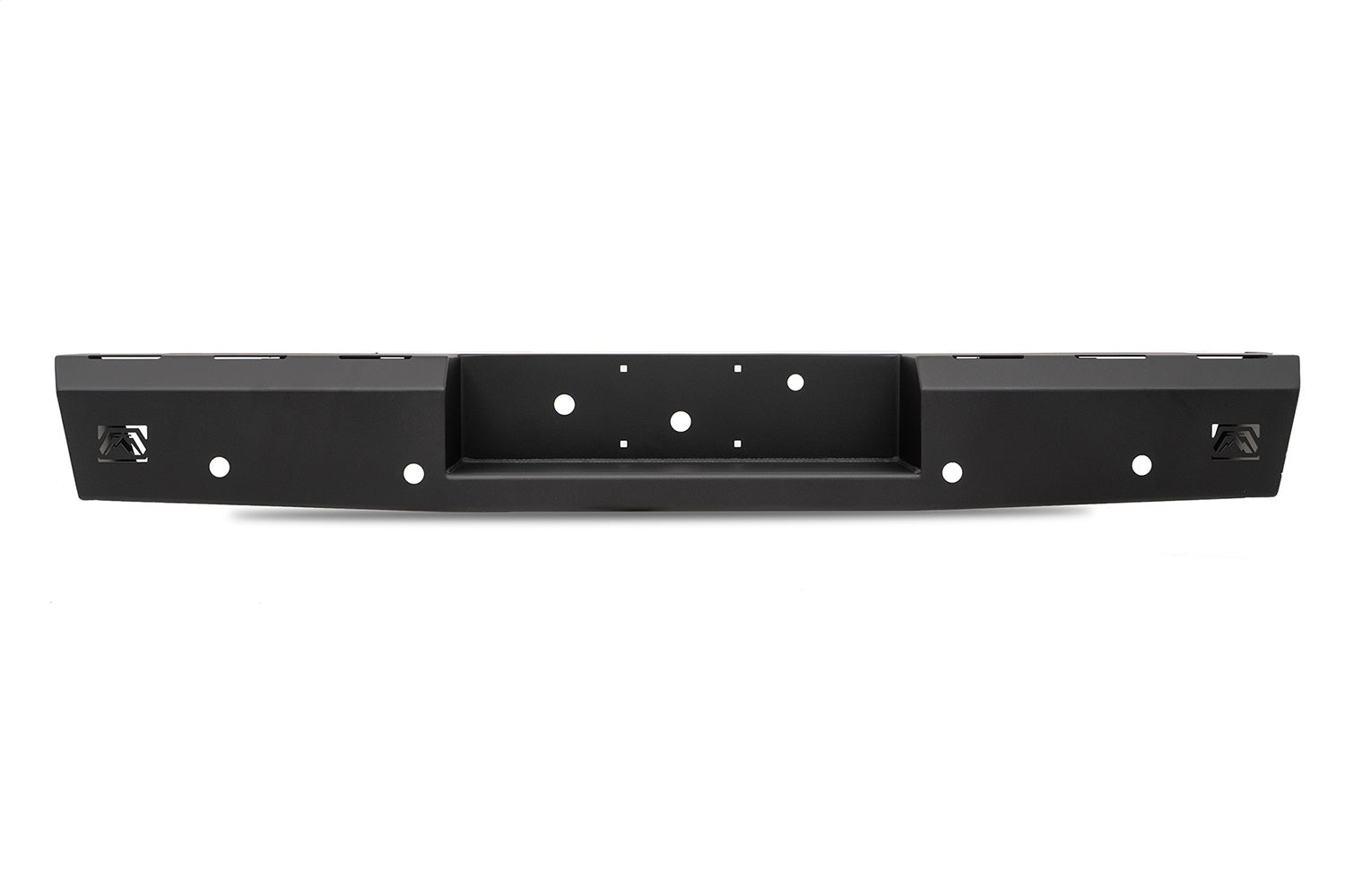 Fab Fours CS07-RT1850-1 Red Steel Rear Bumper; Fab Fours CS07-RT1850-1
