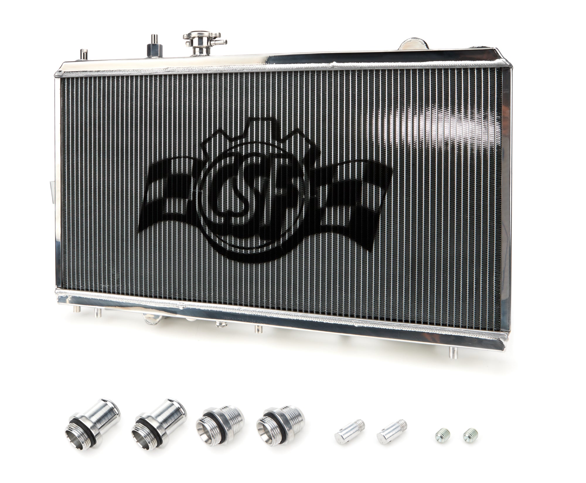 CSF Cooling - Racing & High Performance Division 2850K Radiator 92-00 Honda Civic w/ K-Swap CSF Cooling - Racing & High Performance Division 2850K