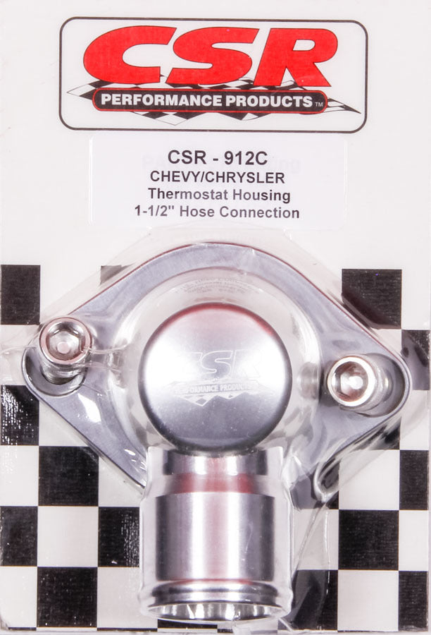 CSR Performance 912C Swivel Thermostat Hsng. GM & Mopar 1-1/2in Hose CSR Performance 912C