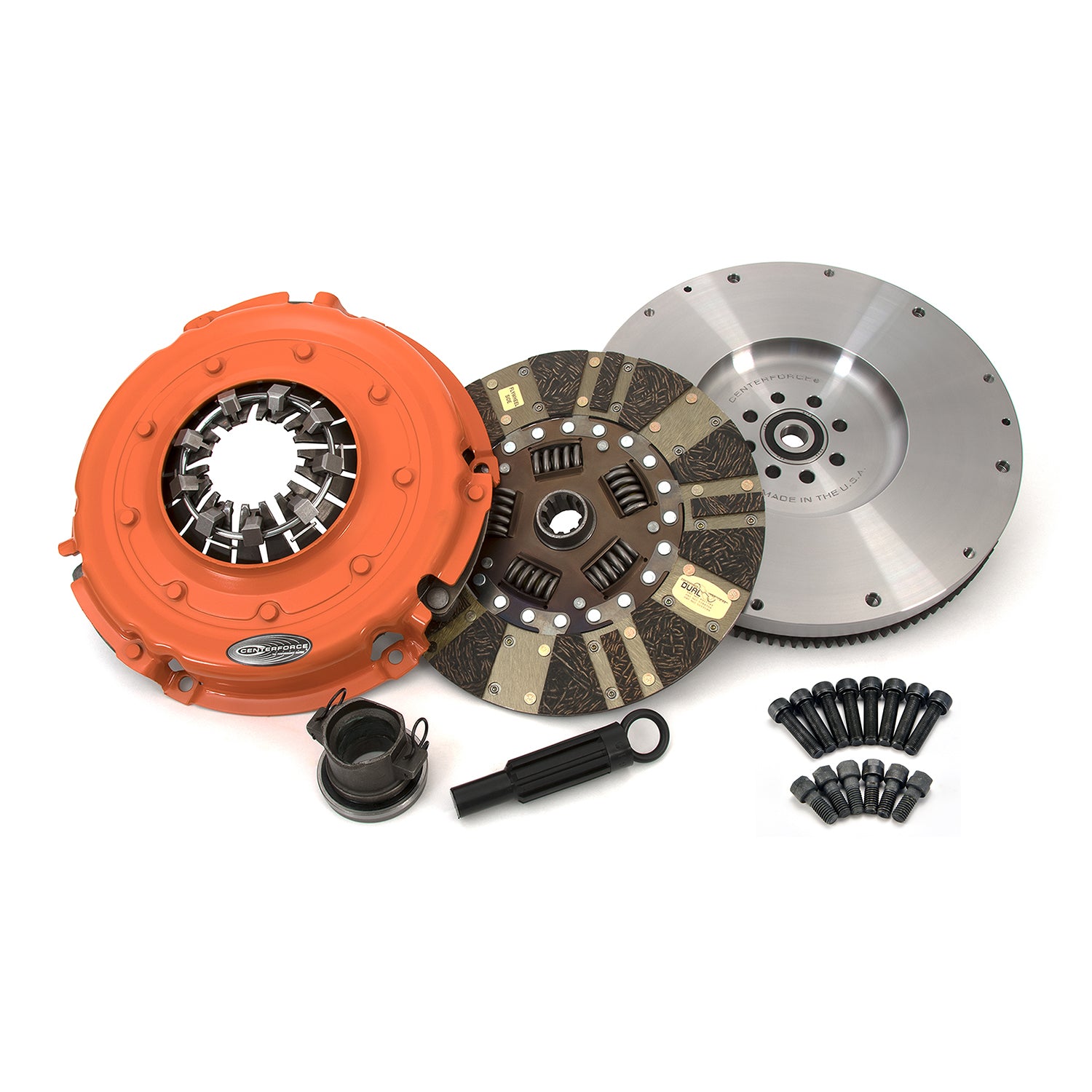 Centerforce KDF379176 Dual Friction Clutch & Flywheel Kit Jeep V6 Centerforce KDF379176