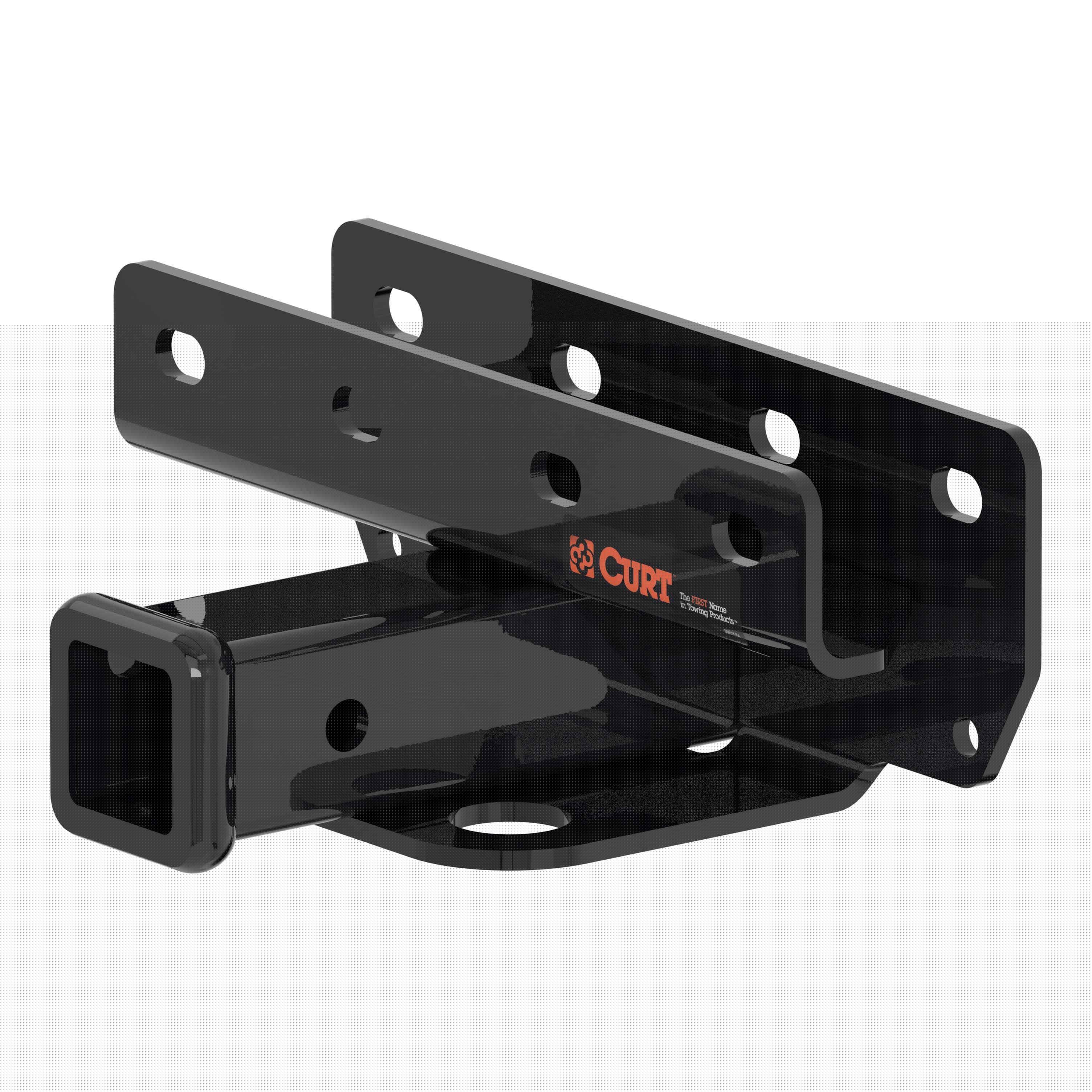 CURT 13392 Class 3 Hitch + 55124 Wiring Kit — 2007-2018 Jeep Wrangler JK