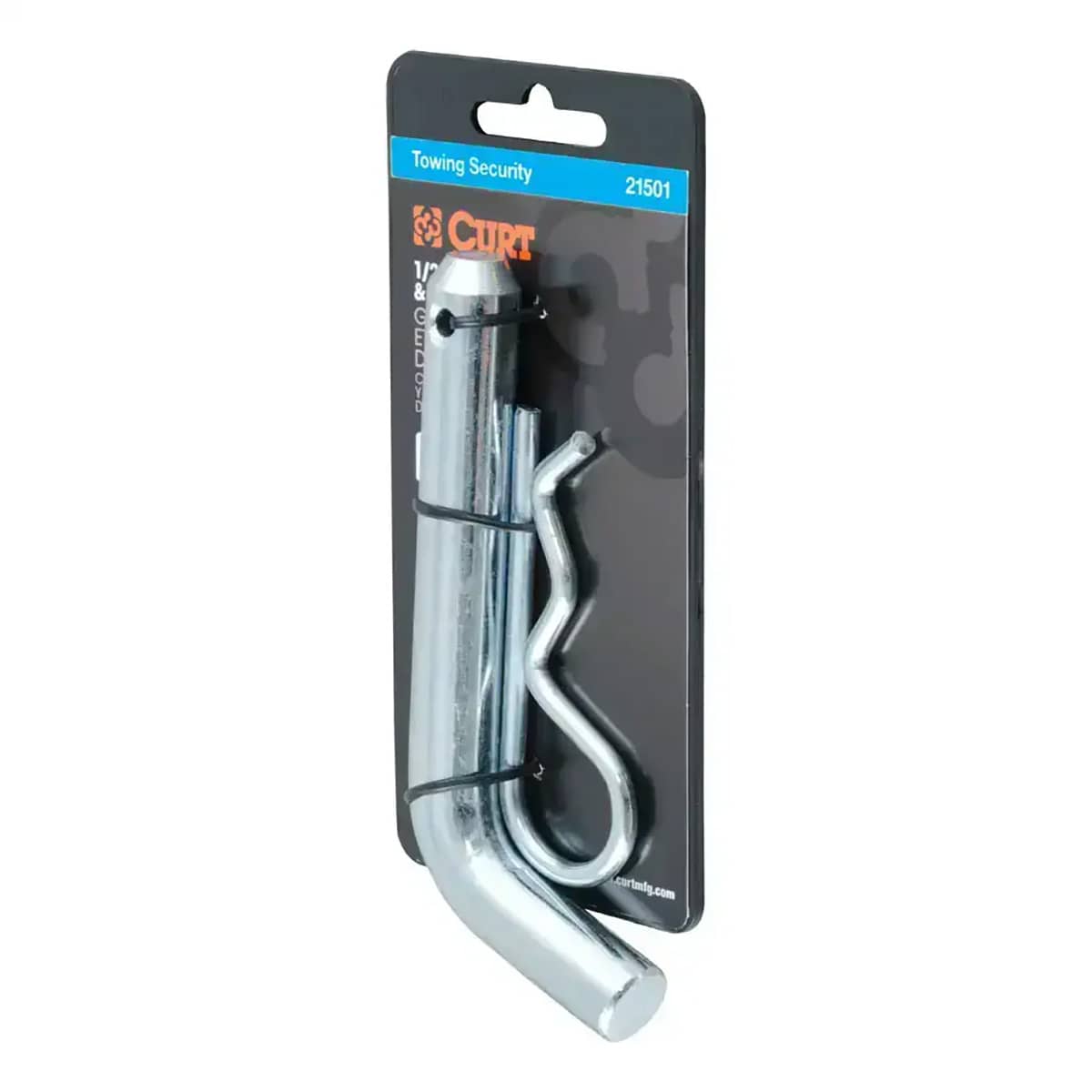 CURT 21501 5/8" HITCH PIN (2" RECEIVER, ZINC, PACKAGED) CURT 21501
