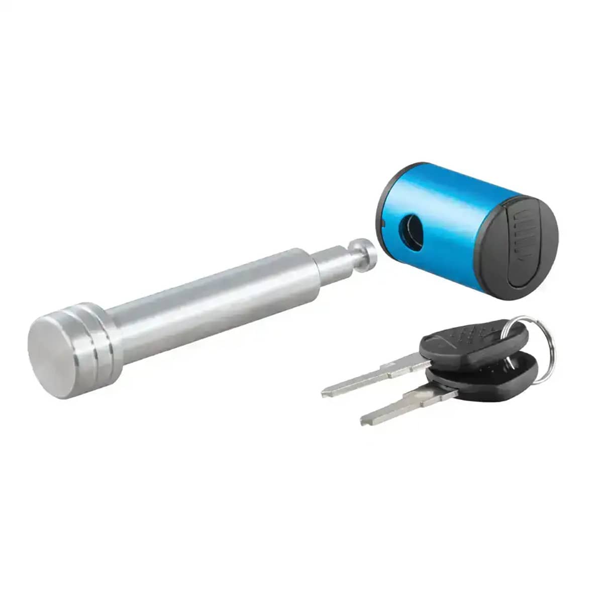 CURT 23502 5/8" HITCH LOCK (2" RECEIVER, RIGHT-ANGLE, STAINLESS) CURT 23502