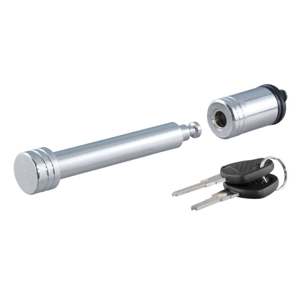 CURT 23528 5/8" Hitch Lock (2" or 2-1/2" Receiver, Barbell, Chrome) CURT 23528