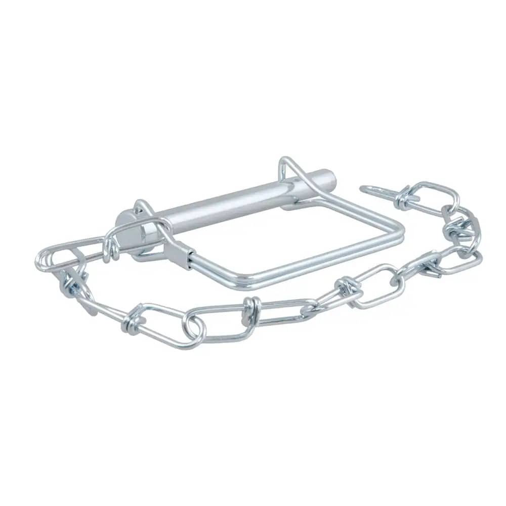 CURT 25034 5/16" Safety Pin with 12" Chain (3" Pin Length) CURT 25034