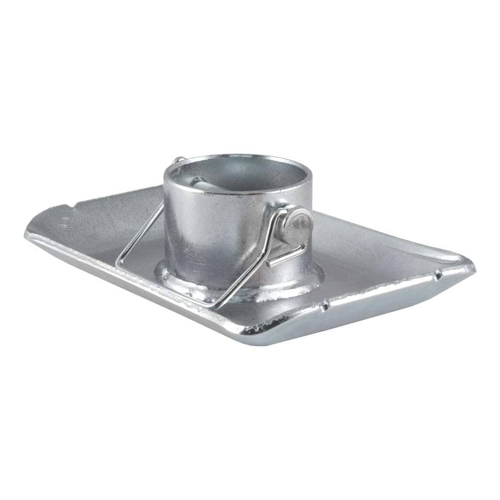 CURT 28272 Pin-On Jack Foot (Fits 2" Tube, 2,000 lbs, 1-11/16" Height) CURT 28272