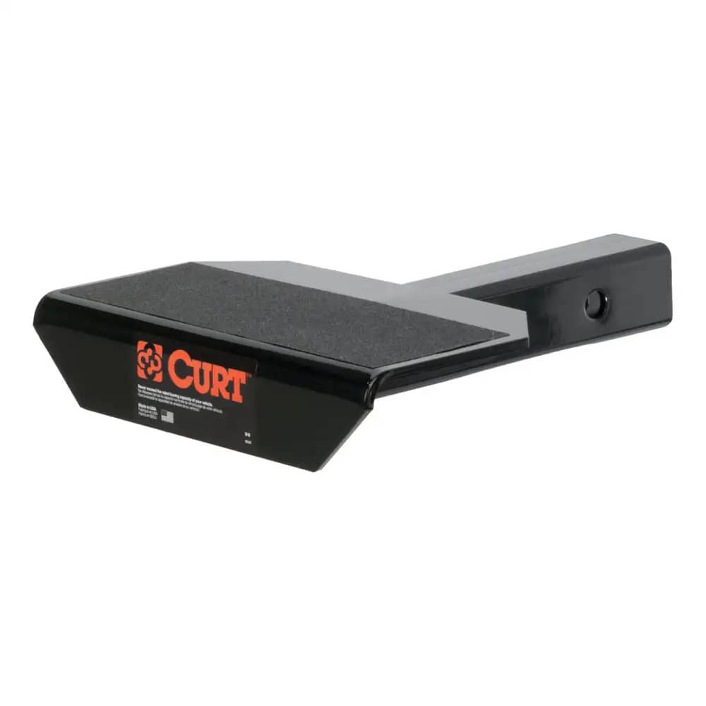 CURT 31001 Hitch-Mounted Step Pad (Fits 2" Receiver) CURT 31001