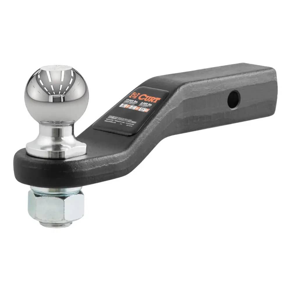 CURT 45331 2 INCH FORGED BALL MOUNT 2 INCH DROP W/ 2-5/16 BALL - 15,000 LBS CURT 45331