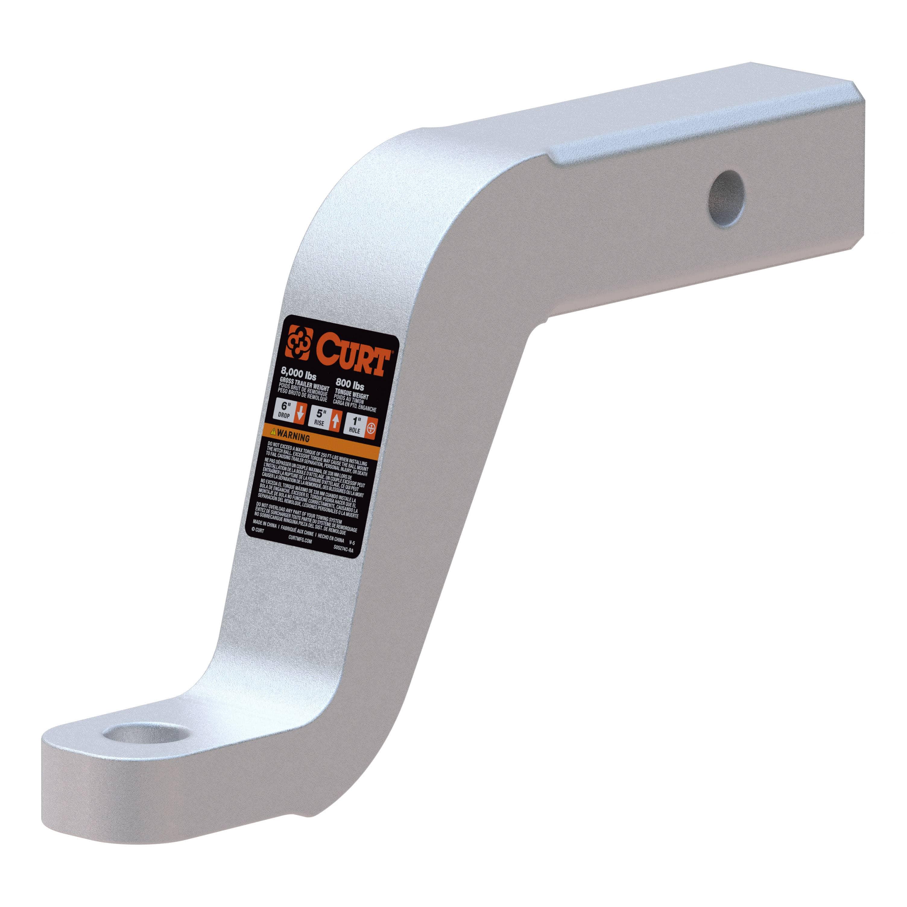CURT 45362 2-INCH ALUM. BALL MOUNT CURT 45362