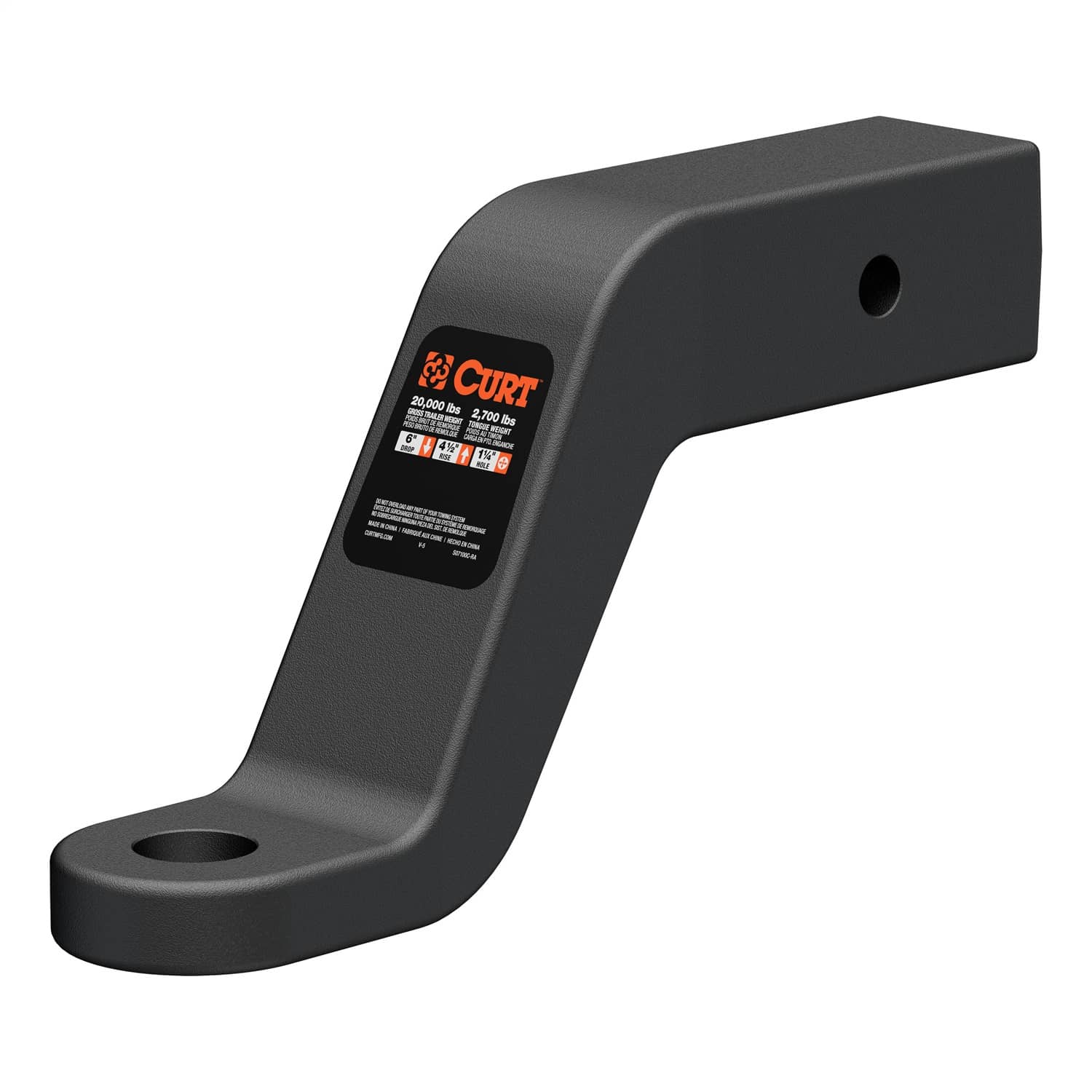 CURT 45459 2-1/2 INCH BALL MOUNT CURT 45459