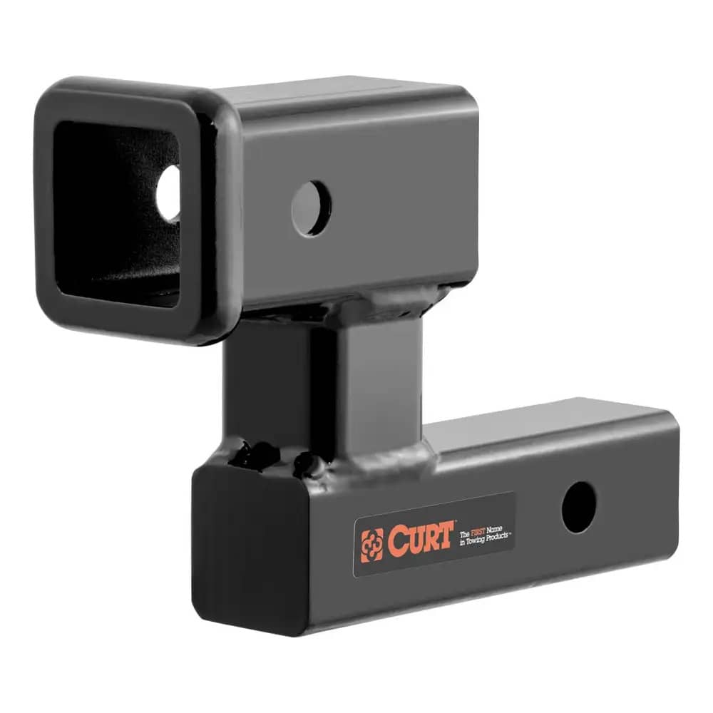 CURT 45794 RAISED RECEIVER ADAPTER (2" SHANK, NOT FOR TOWING USE, 4-1/4" RISE) CURT 45794