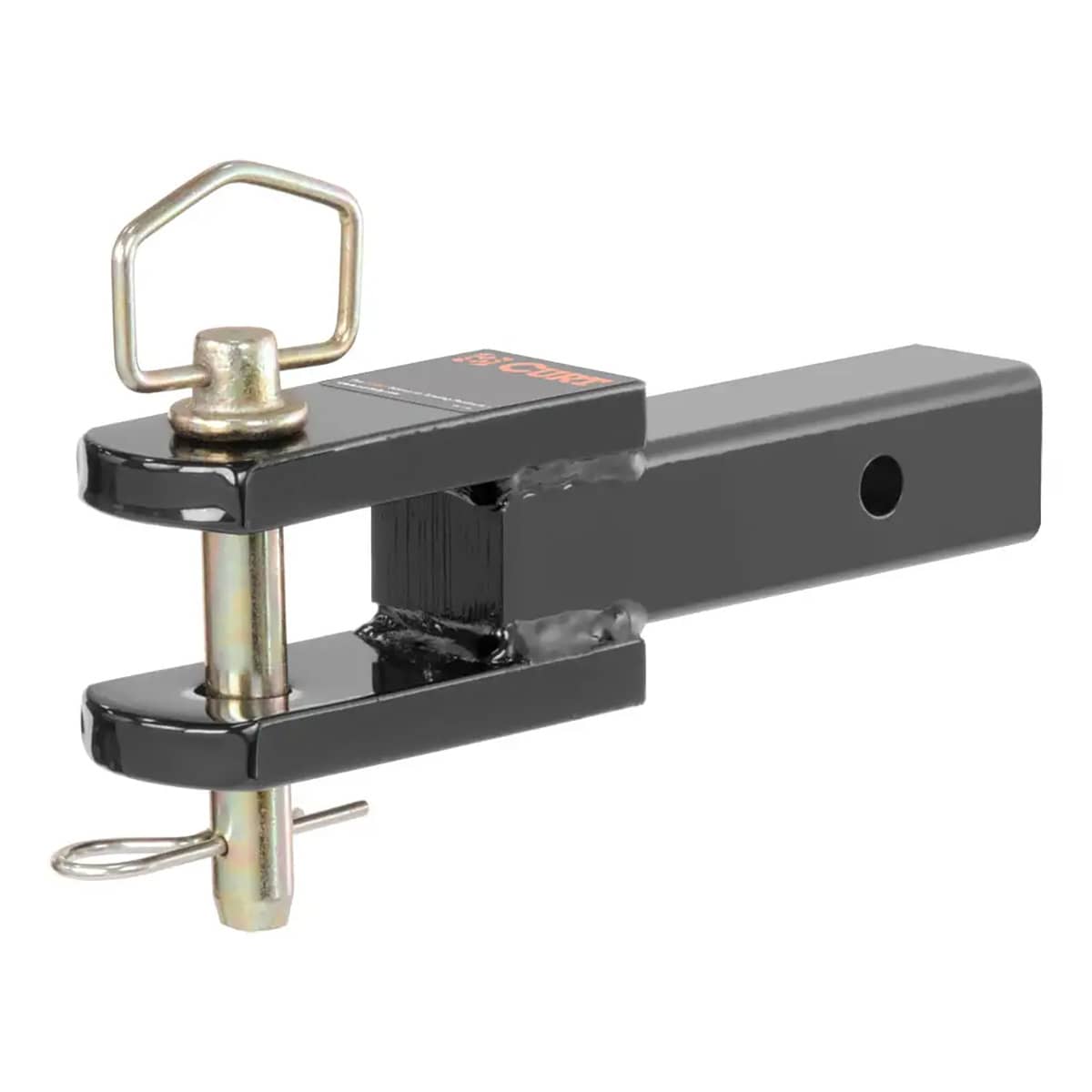 CURT 45821 Clevis Pin Ball Mount with 1" Diameter Pin (2" Shank, 6,000 lbs.) CURT 45821