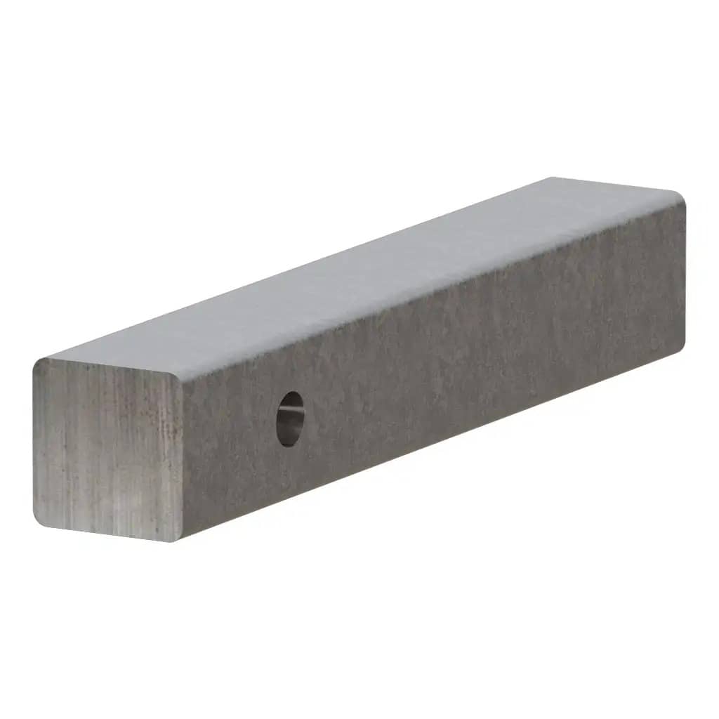 CURT 49530 2" x 12" Raw Steel Hitch Bar CURT 49530