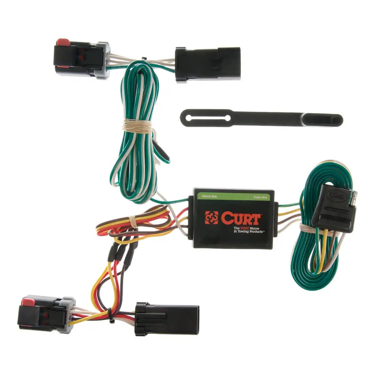 CURT 55334 CUSTOM WIRING 4-WAY FLAT 98-03 DURANGO/96-00 TOWN&COUNTRY/CARAVAN/GRAND CARAVAN/PLYMOUTH GRAND VOYAGER/VOYAGER/2000 DODGE GRAND VOYAGER/VOYAGER CURT 55334